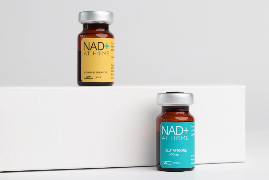 ultimate wellness combo nad+ and glutathione